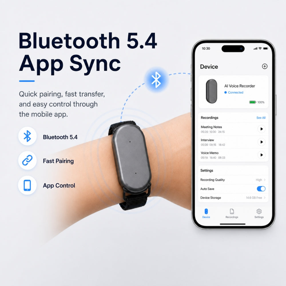 Vadro Notepin AI Voice Recorder